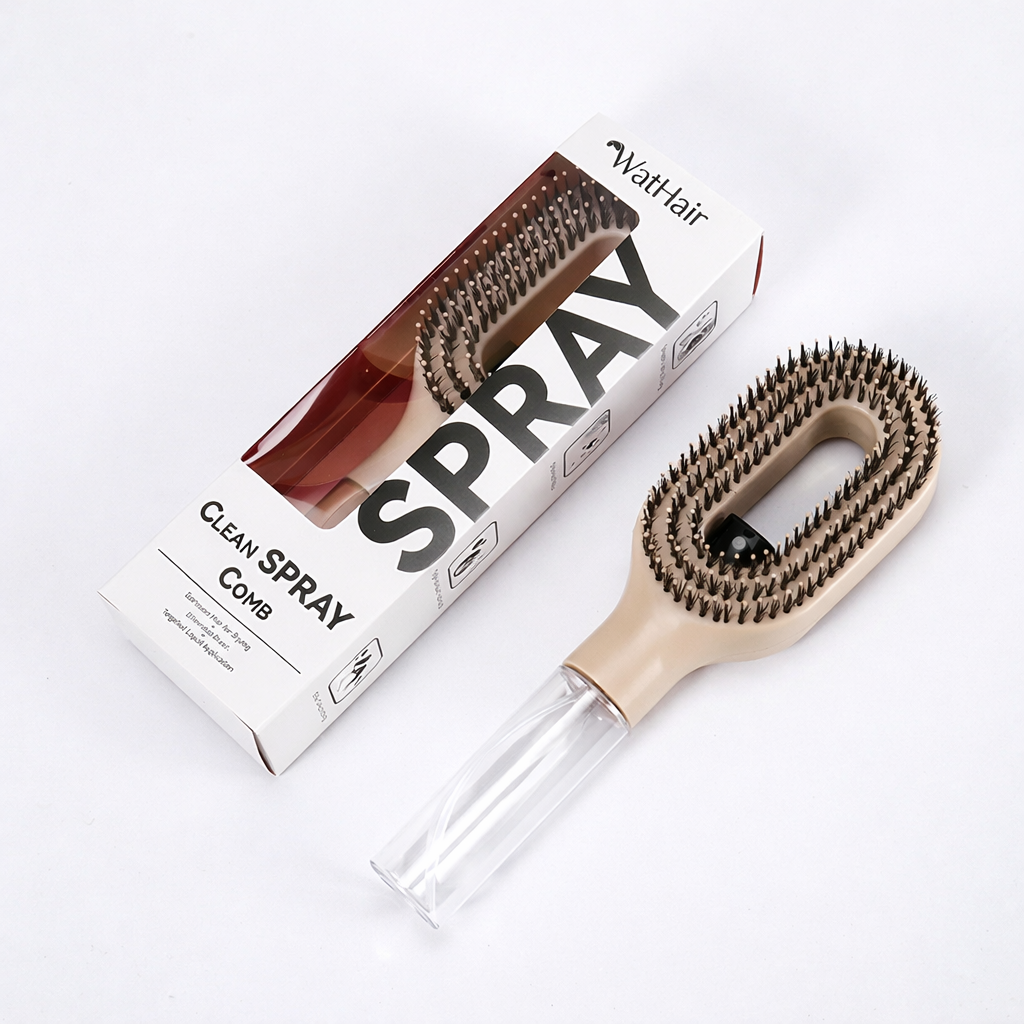 Brosse Spray 2-en-1