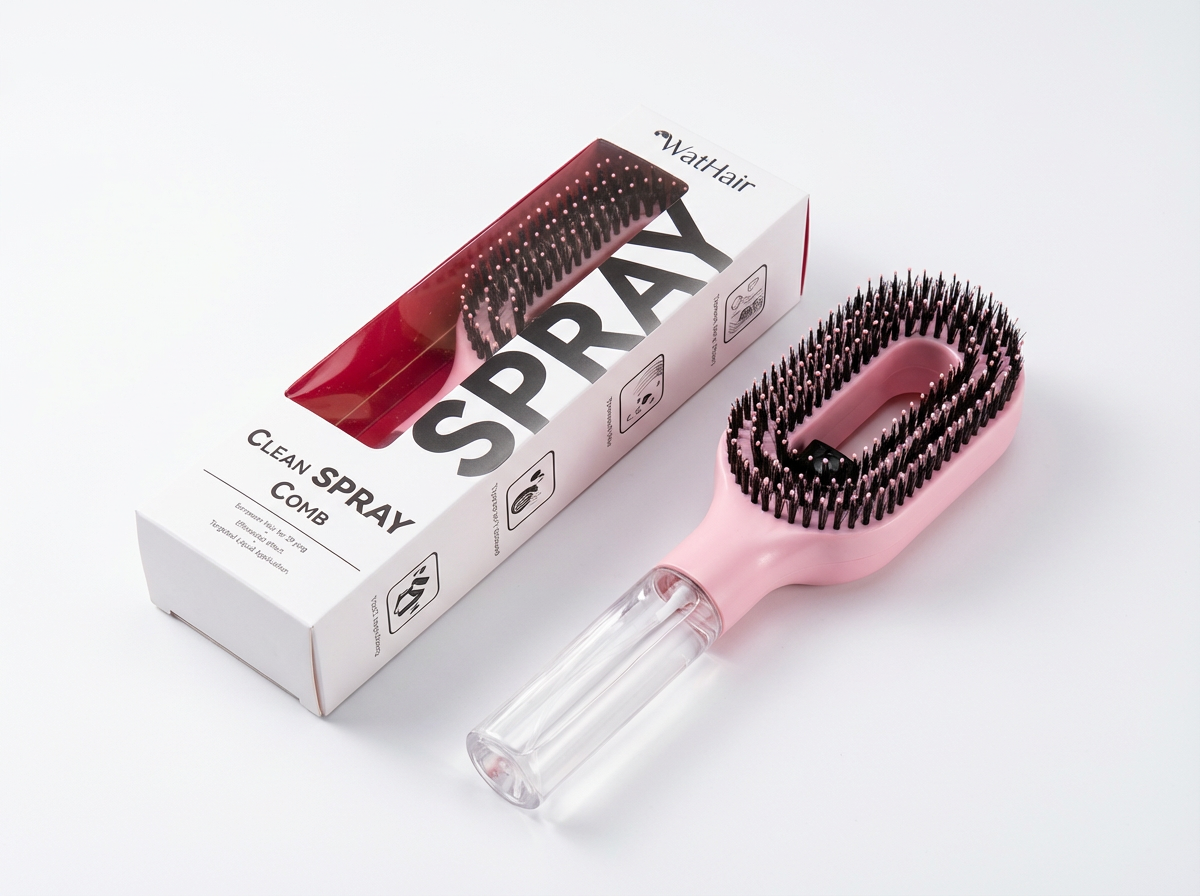 Brosse Spray 2-en-1